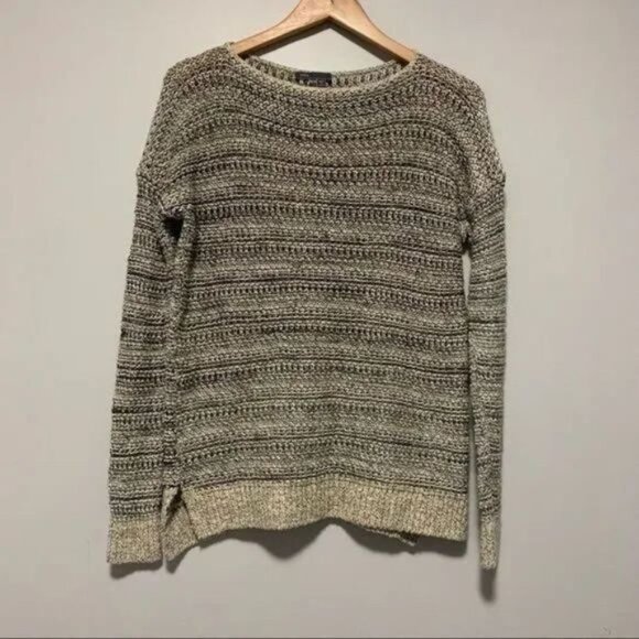 Vince grey drop shoulder lose knit sweater Size XS - Picture 11 of 13